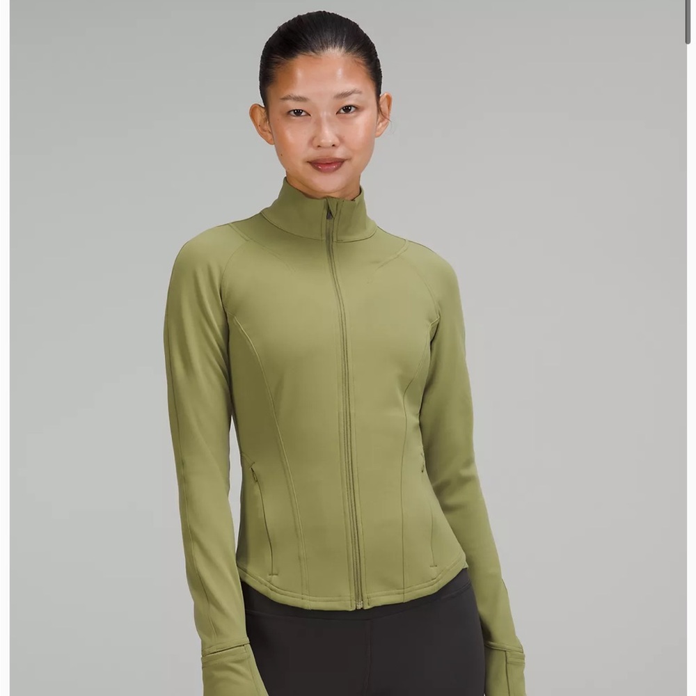 Lululemon Bronze Green Instill Jacket Size 8